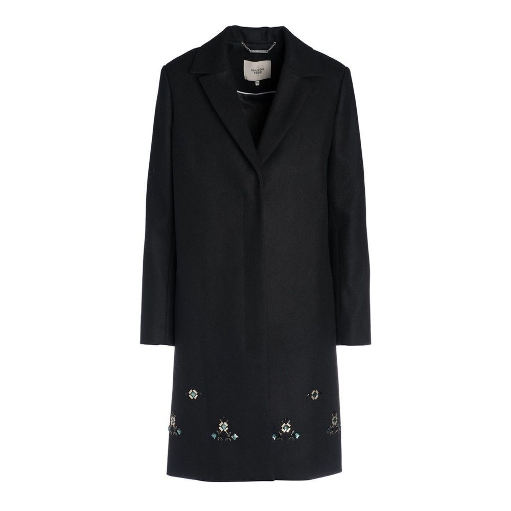 Maison Pere Size 36 Blazer with rhinestones